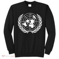 United Nations Flag Un United Nations Emblem Sweatshirt thumb 0