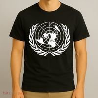 United Nations Flag Un United Nations Emblem T-Shirt thumb 3
