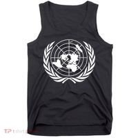 United Nations Flag Un United Nations Emblem Tank Top thumb 0