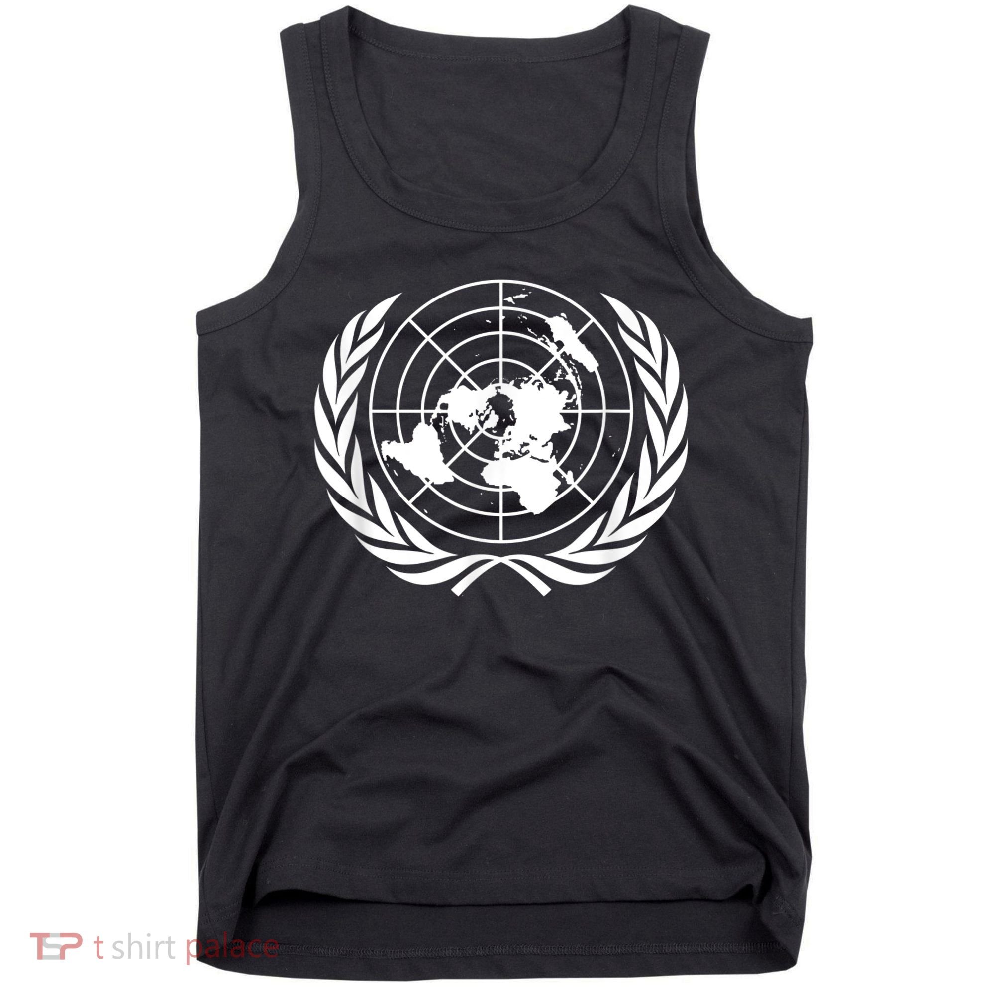 United Nations Flag Un United Nations Emblem Tank Top