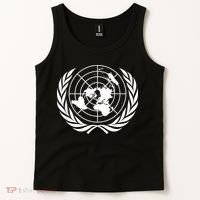 United Nations Flag Un United Nations Emblem Tank Top thumb 2