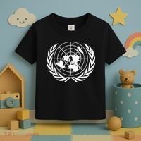 United Nations Flag Un United Nations Emblem Toddler T-Shirt thumb 3