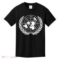United Nations Flag Un United Nations Emblem Kids T-Shirt thumb 0