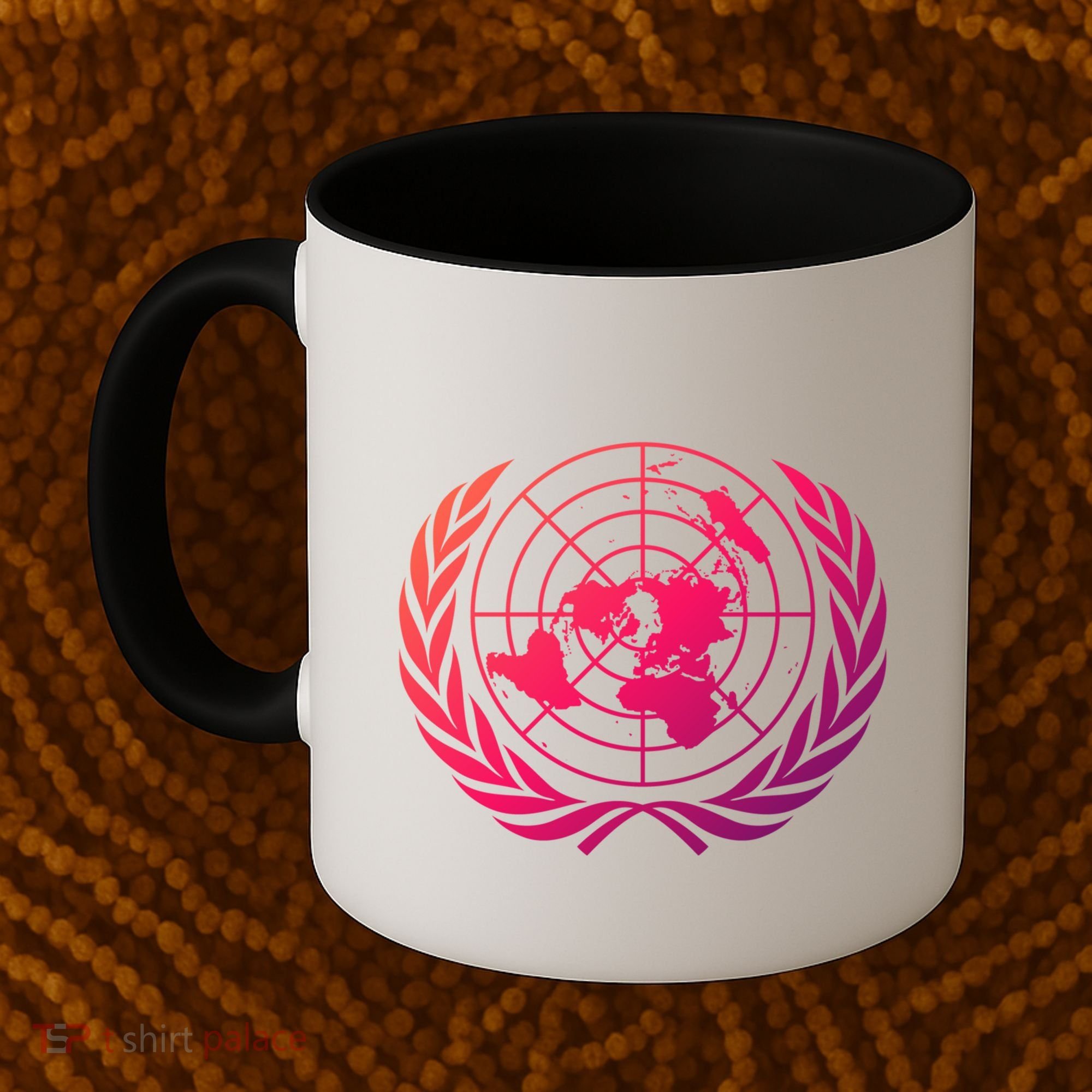 United Nations Flag Un United Nations Emblem Meaningful Gift Coffee Mug