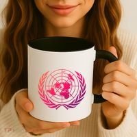 United Nations Flag Un United Nations Emblem Meaningful Gift Coffee Mug thumb 3