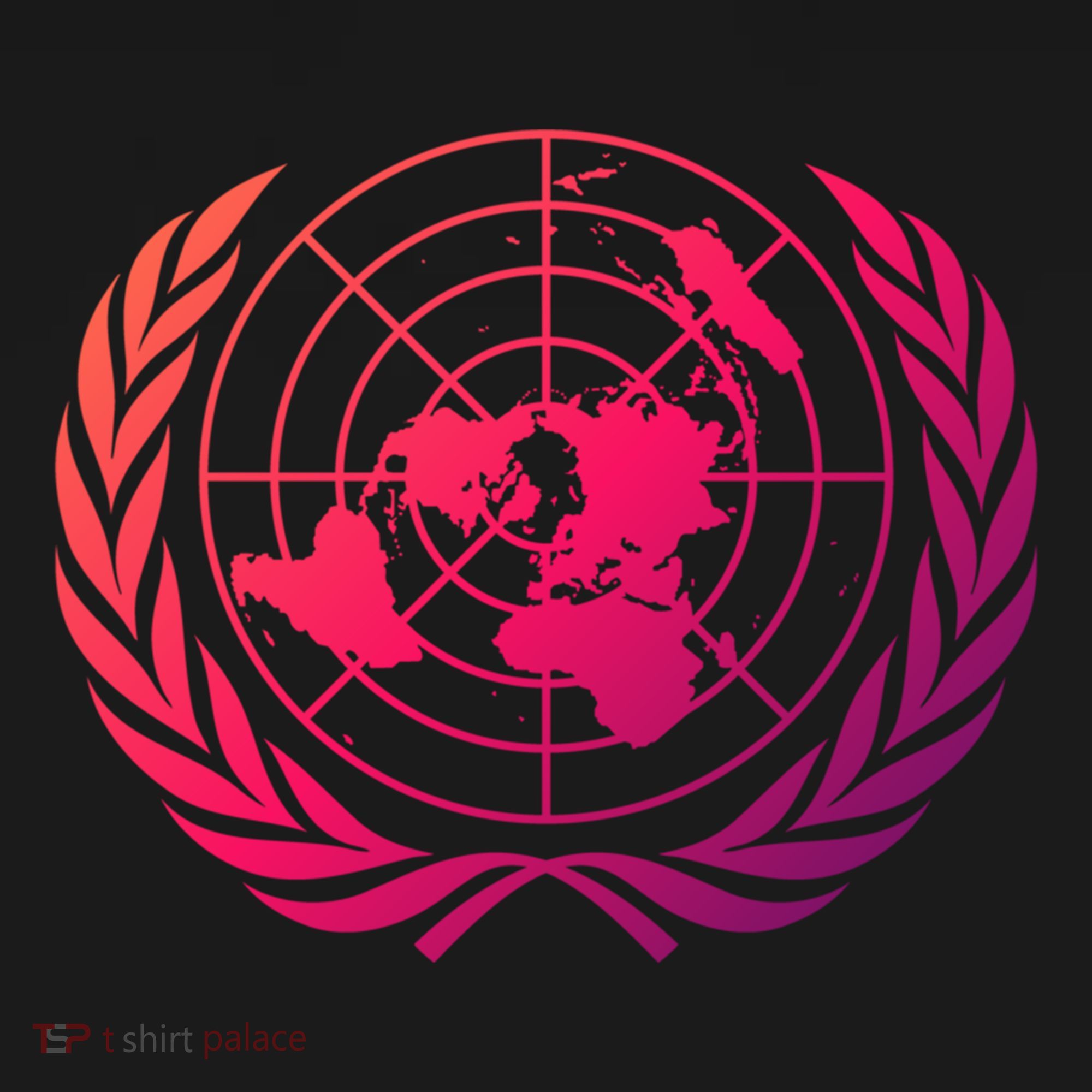 United Nations Flag Un United Nations Emblem Meaningful Gift Women's Hoodie