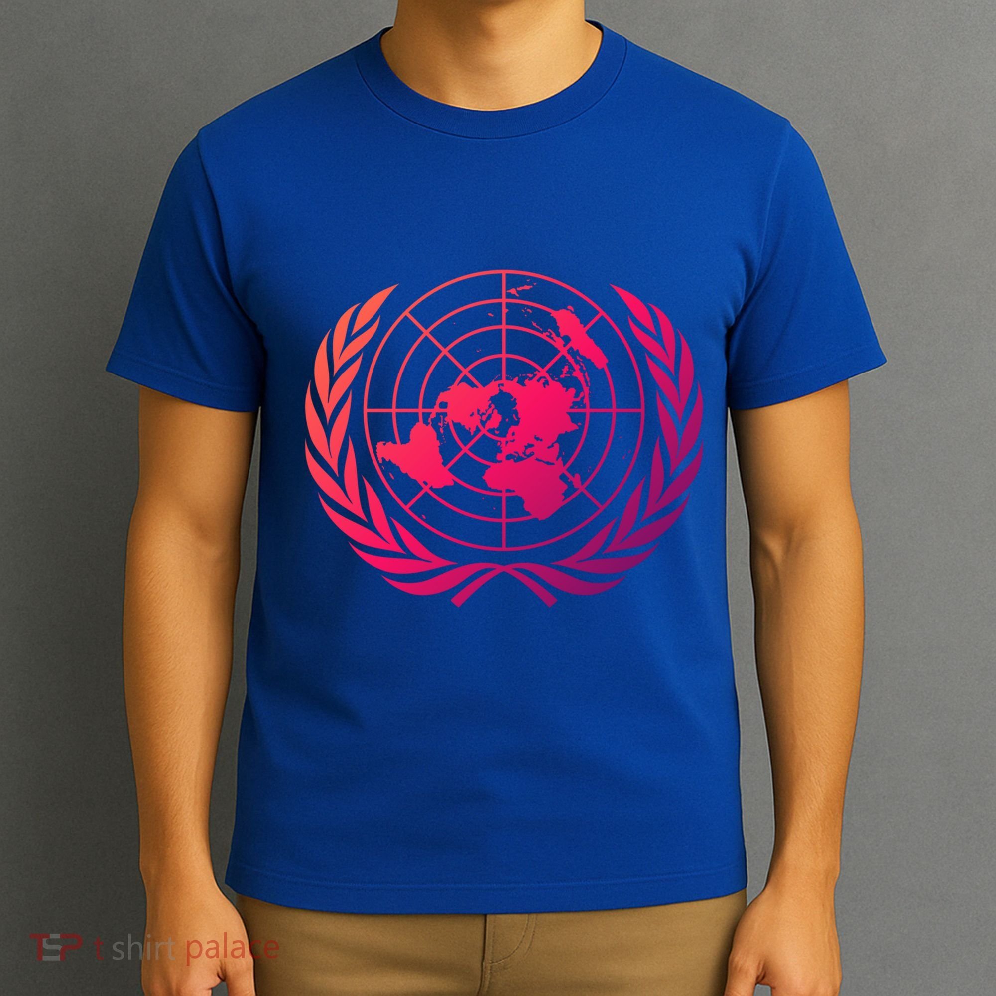 United Nations Flag Un United Nations Emblem Meaningful Gift T-Shirt