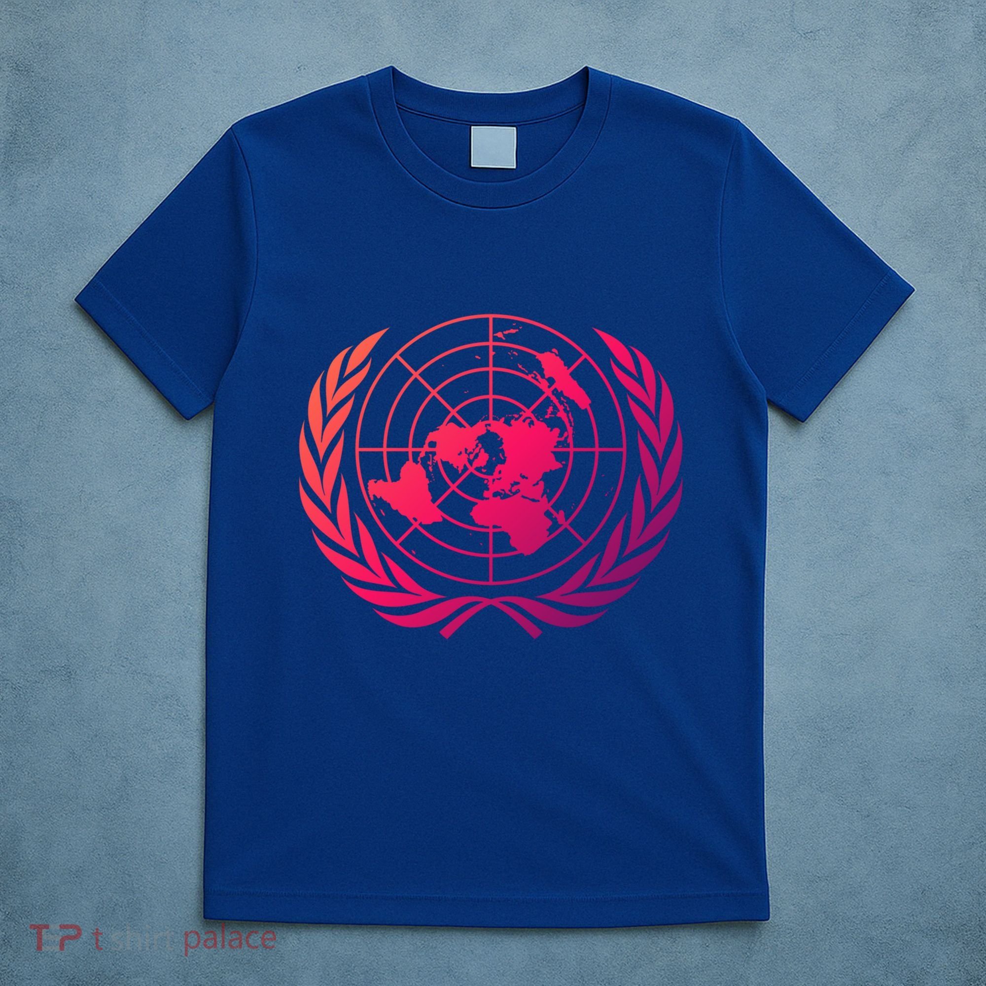 United Nations Flag Un United Nations Emblem Meaningful Gift T-Shirt