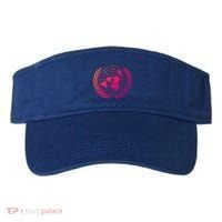 United Nations Flag Un United Nations Emblem Meaningful Gift Visor thumb 0