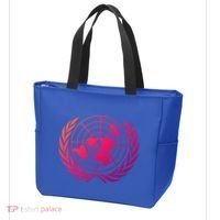 United Nations Flag Un United Nations Emblem Meaningful Gift Tote Bag thumb 3
