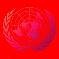 United Nations Flag Un United Nations Emblem Meaningful Gift Santa Hat thumb 1