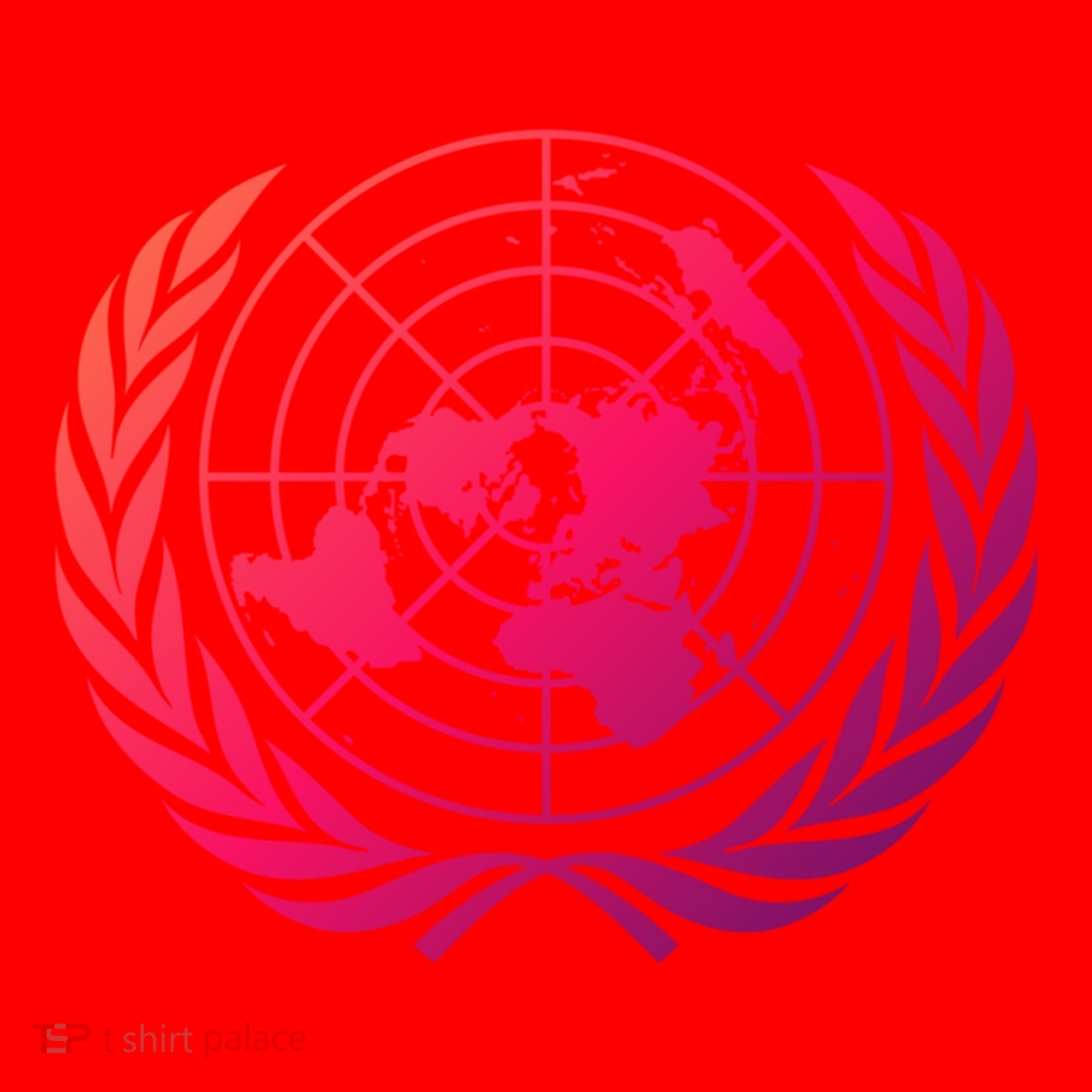 United Nations Flag Un United Nations Emblem Meaningful Gift Santa Hat