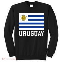 Uruguay National Flag For Proud Fans & Travelers Sweatshirt thumb 0