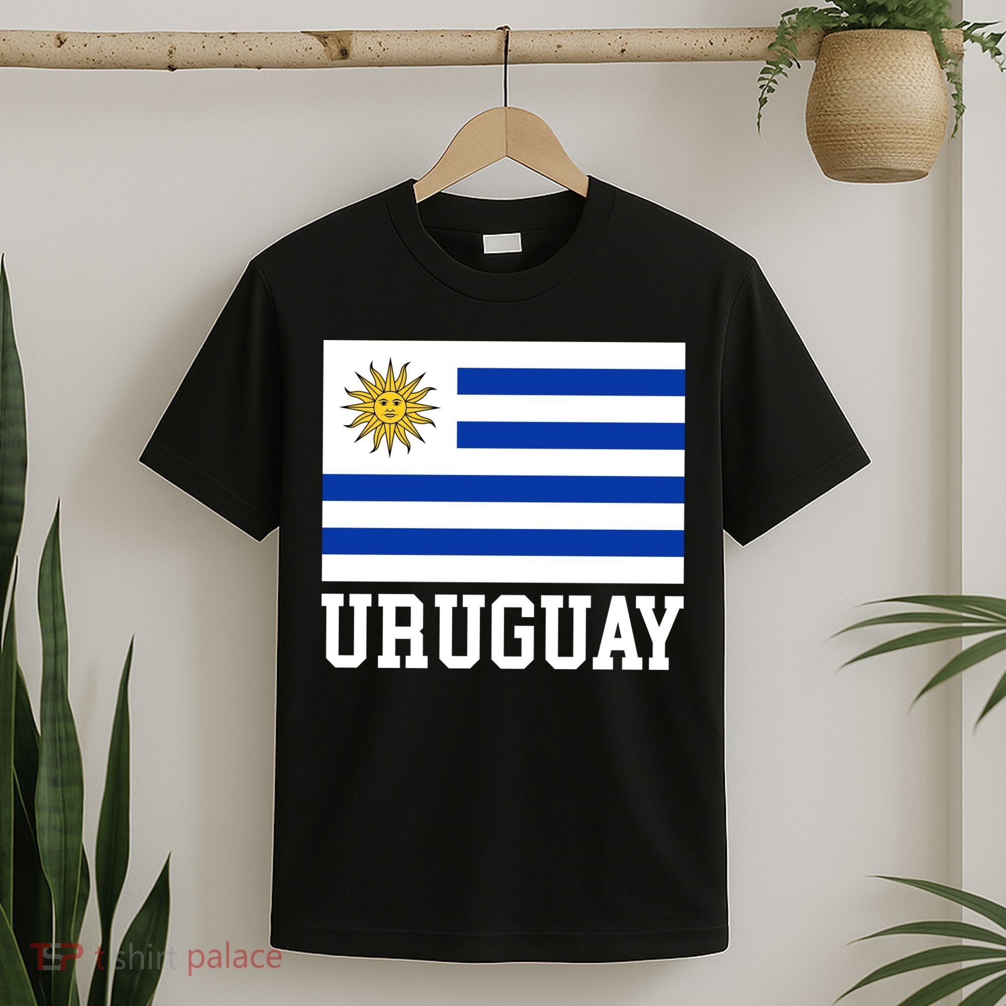 Uruguay National Flag For Proud Fans & Travelers T-Shirt