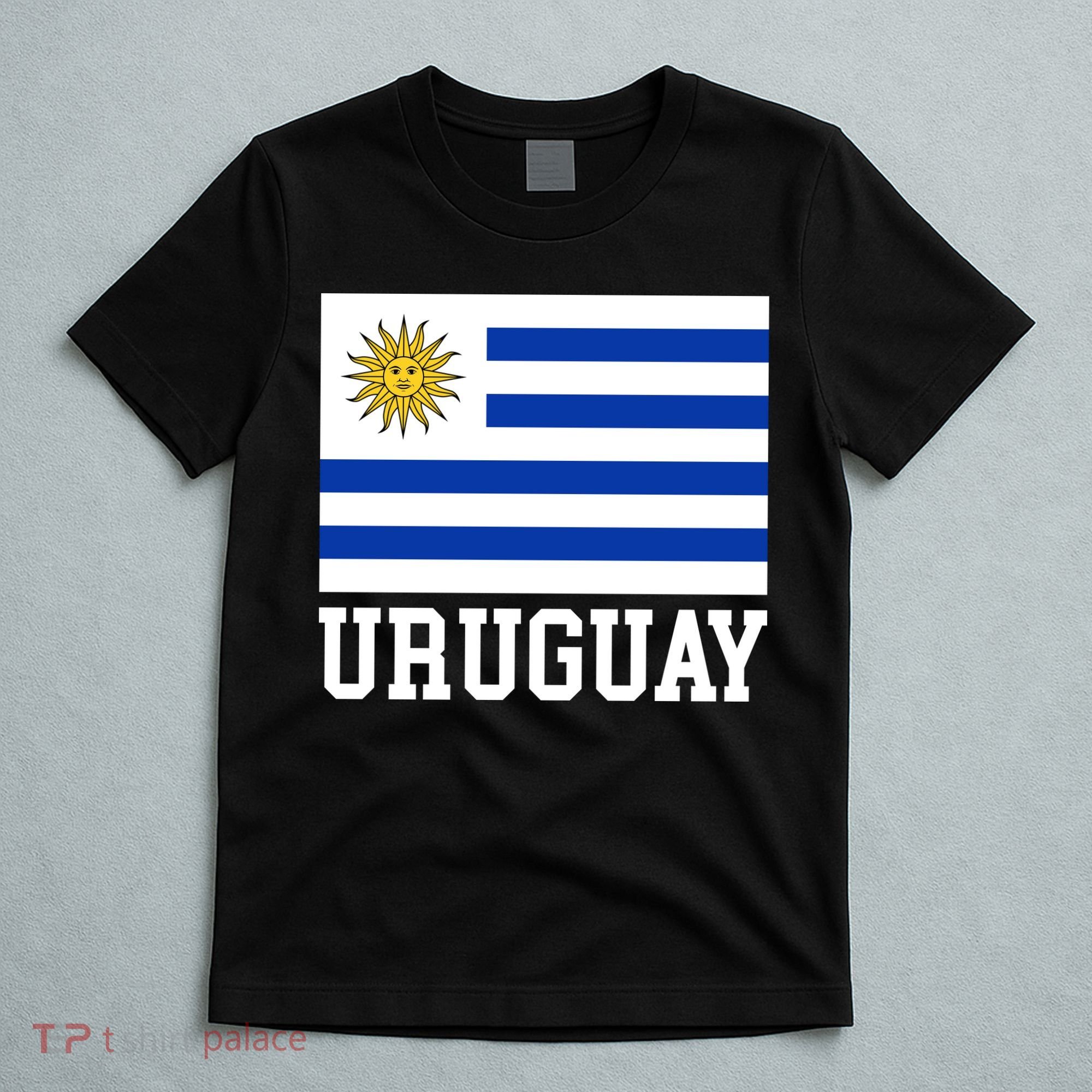 Uruguay National Flag For Proud Fans & Travelers T-Shirt