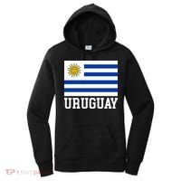 Uruguay National Flag For Proud Fans & Travelers Women's Hoodie thumb 0