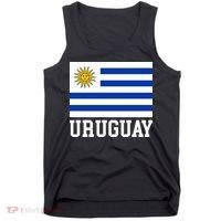 Uruguay National Flag For Proud Fans & Travelers Tank Top thumb 0