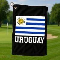 Uruguay National Flag For Proud Fans & Travelers Golf Towel thumb 1