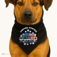 Us National Guard Always Ready Always There Army Gift USA-Made Doggie Bandana thumb 1