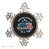 Us National Guard Always Ready Always There Army Gift Ornament thumb 0