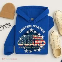 Us National Guard Always Ready Always There Army Gift Hoodie thumb 4