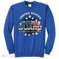 Us National Guard Always Ready Always There Army Gift Sweatshirt thumb 0