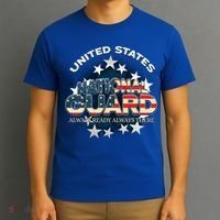 Us National Guard Always Ready Always There Army Gift T-Shirt thumb 3