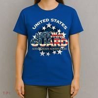 Us National Guard Always Ready Always There Army Gift T-Shirt thumb 4