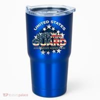 Us National Guard Always Ready Always There Army Gift Tumbler thumb 0