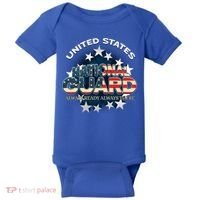 Us National Guard Always Ready Always There Army Gift Baby Bodysuit thumb 0