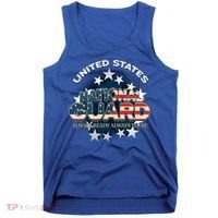 Us National Guard Always Ready Always There Army Gift Tank Top thumb 0