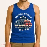 Us National Guard Always Ready Always There Army Gift Tank Top thumb 3