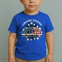 Us National Guard Always Ready Always There Army Gift Toddler T-Shirt thumb 2