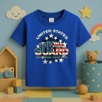 Us National Guard Always Ready Always There Army Gift Toddler T-Shirt thumb 3