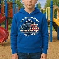 Us National Guard Always Ready Always There Army Gift Kids Hoodie thumb 2
