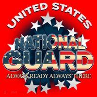 Us National Guard Always Ready Always There Army Gift Santa Hat thumb 1