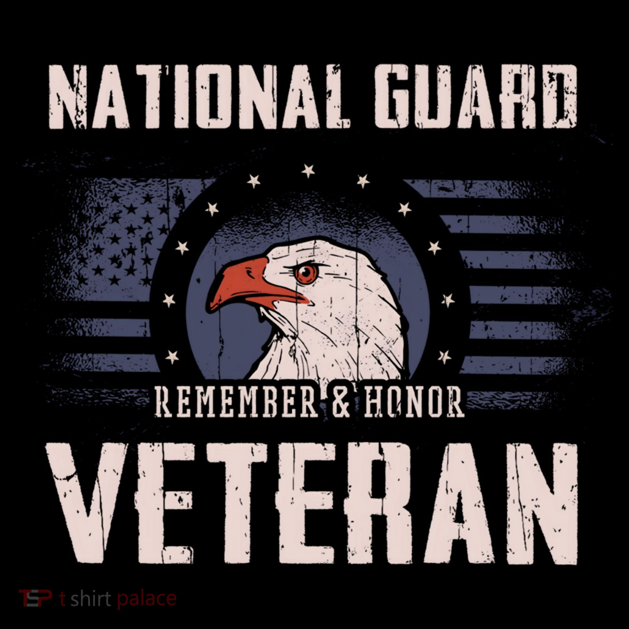 Us National Guard Veteran Eagle Usa Flag Veterans Day Funny Gift Coffee Mug