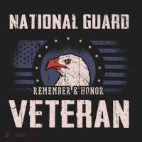Us National Guard Veteran Eagle Usa Flag Veterans Day Funny Gift Beanie thumb 2