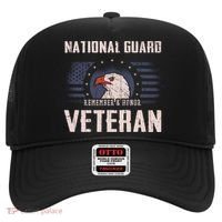 Us National Guard Veteran Eagle Usa Flag Veterans Day Funny Gift Hat thumb 0