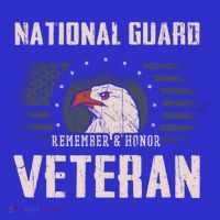 Us National Guard Veteran Eagle Usa Flag Veterans Day Funny Gift Baby Bodysuit thumb 2