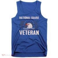 Us National Guard Veteran Eagle Usa Flag Veterans Day Funny Gift Tank Top thumb 0