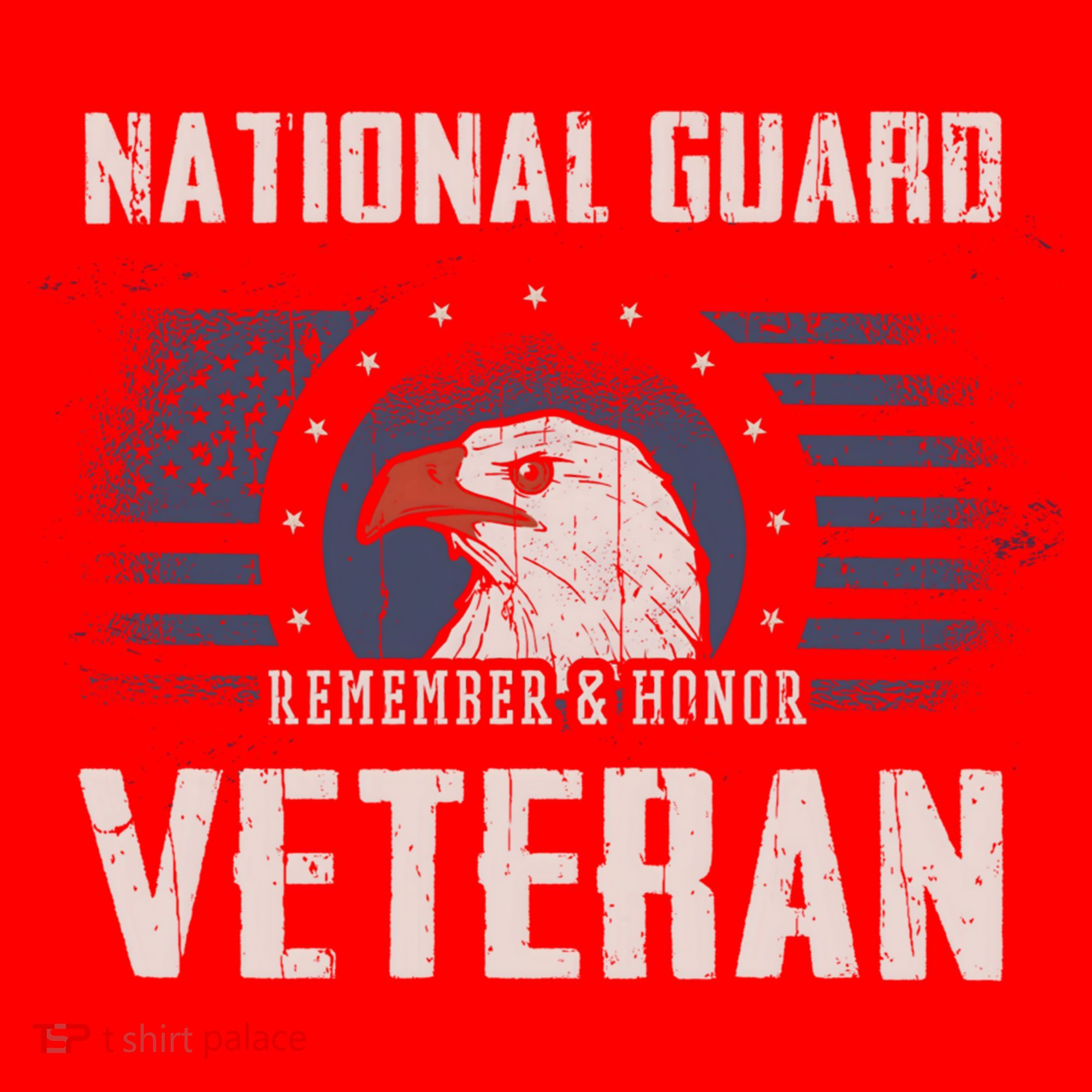 Us National Guard Veteran Eagle Usa Flag Veterans Day Funny Gift Santa Hat