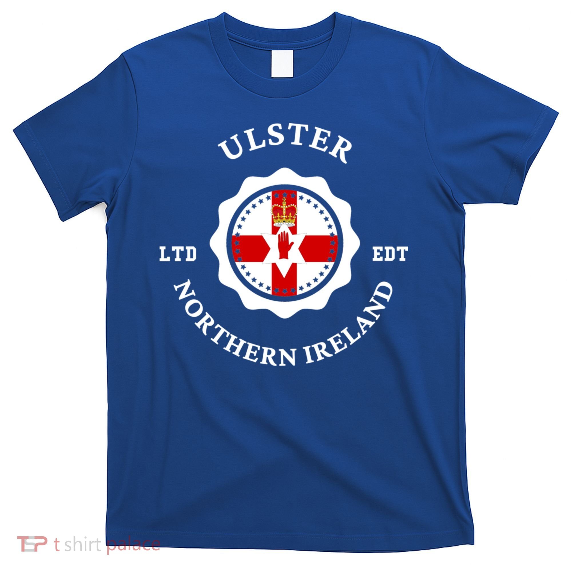 ULSTER Northern Ireland Flag Badge UK Vintage T-Shirt