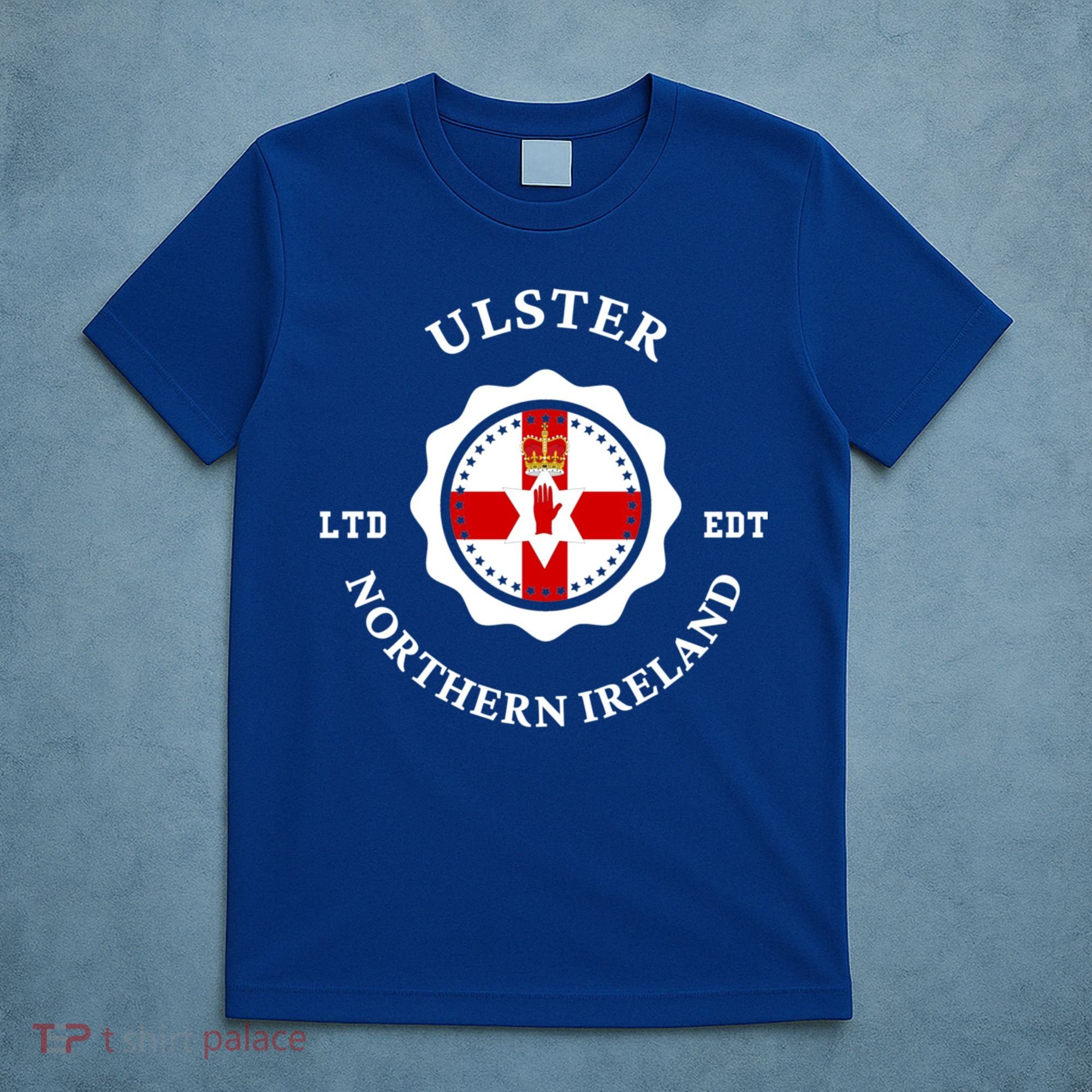 ULSTER Northern Ireland Flag Badge UK Vintage T-Shirt