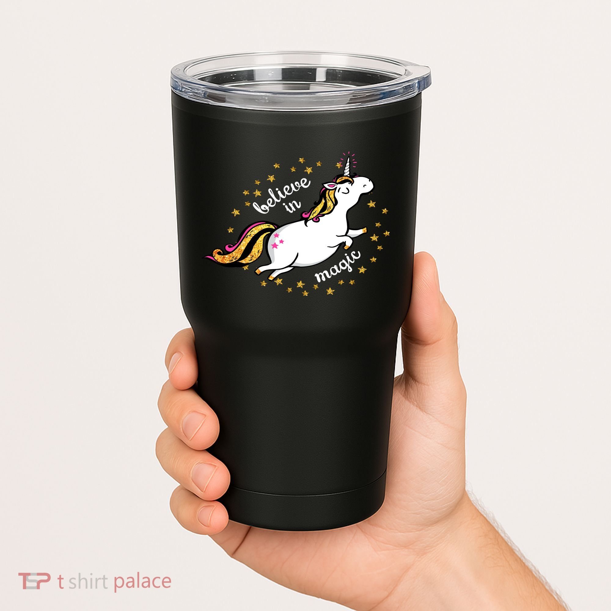 Unicorn Believe In Magic Tumbler