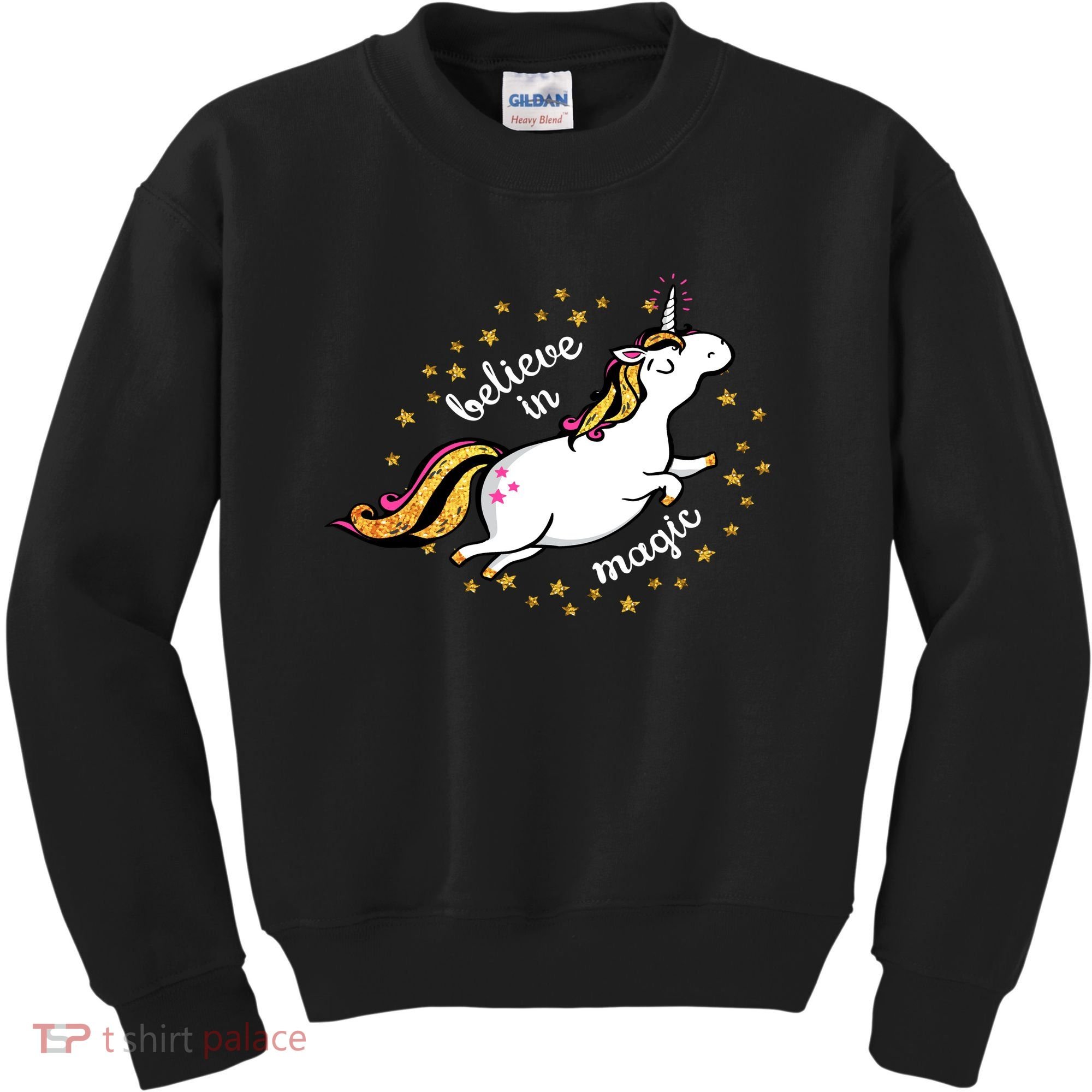 Unicorn Believe In Magic Kids Sweatshirt
