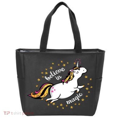 Unicorn Believe In Magic Tote Bag