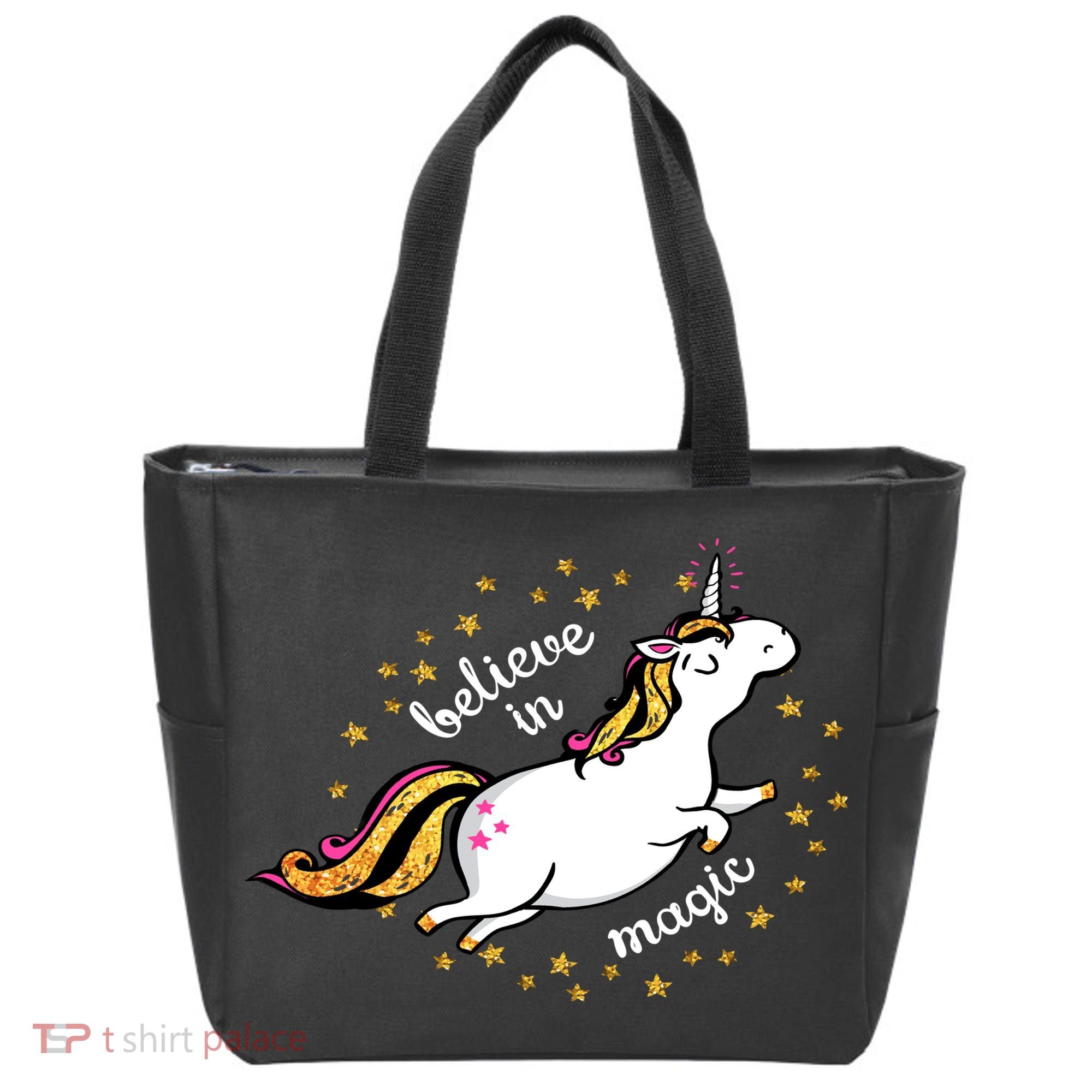 Unicorn Believe In Magic Tote Bag
