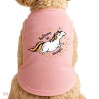 Unicorn Believe In Magic Doggie Tank thumb 0