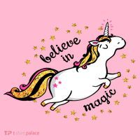 Unicorn Believe In Magic Button thumb 1